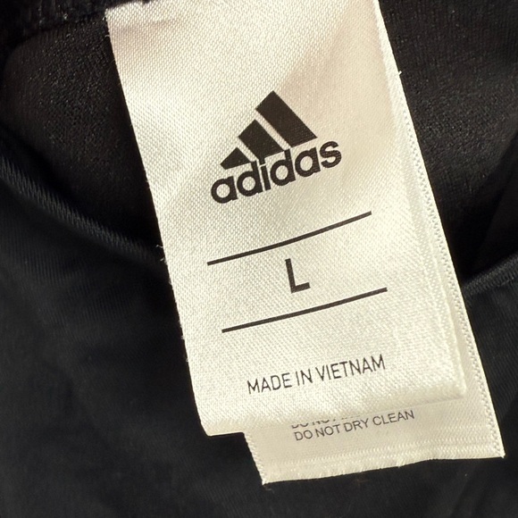 Adidas Black White Logo One Piece Swimsuit Low Back Sporty Athletic Bodysuit - Picture 6 of 8